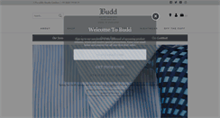 Desktop Screenshot of buddshirts.co.uk